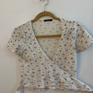 Brandy Melville Wrap Top